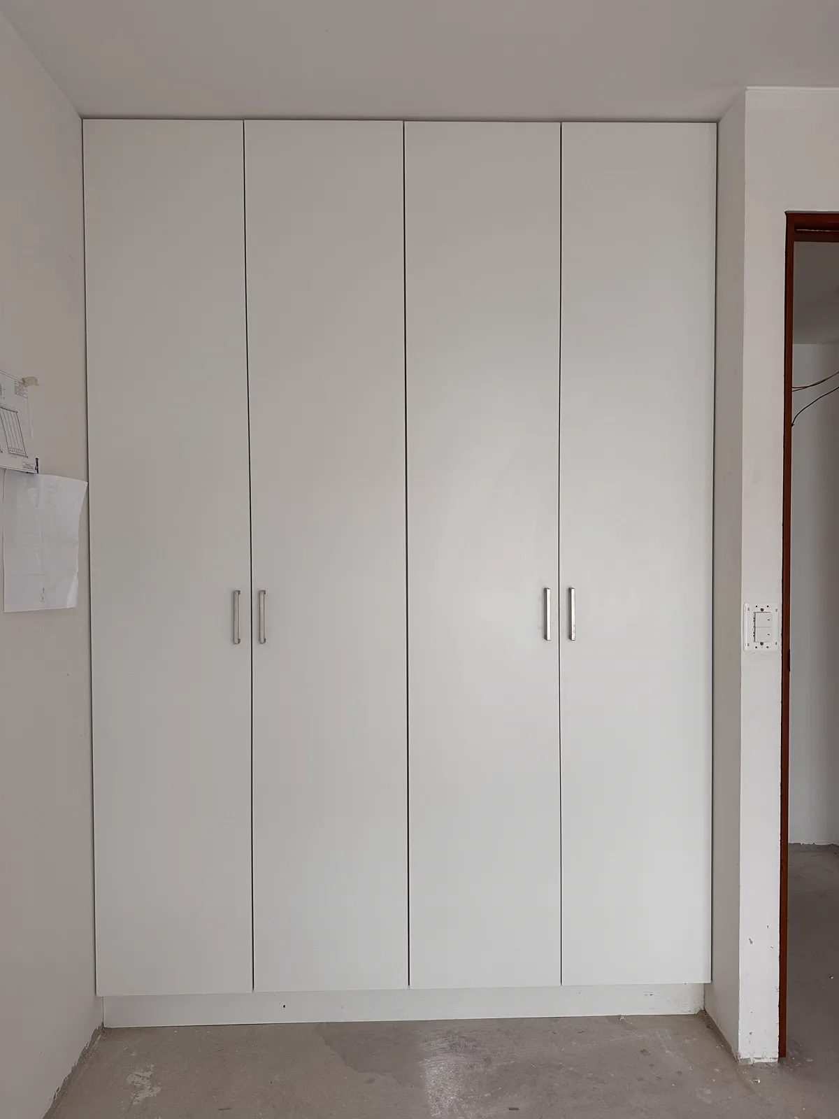 Clóset de melamine del proyecto Cordova