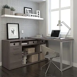 Escritorio y mueble de oficina en melamine